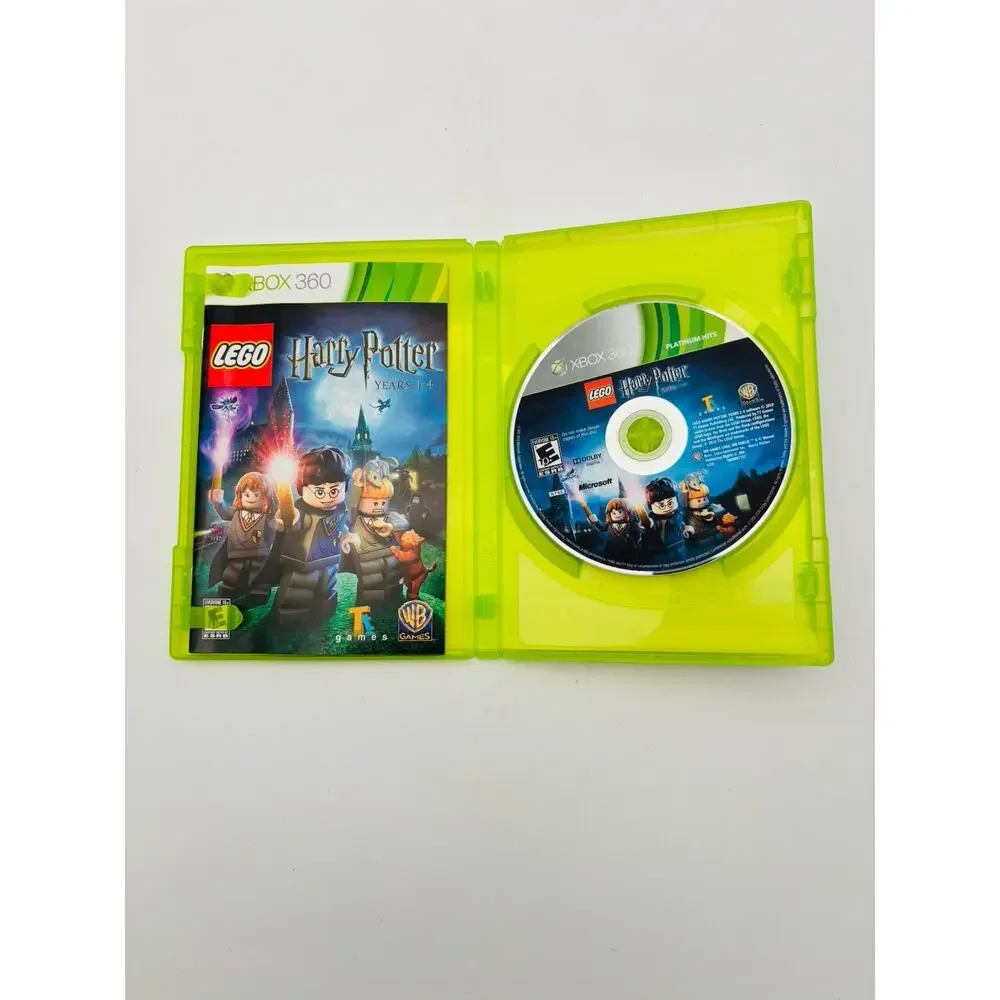 LEGO Harry Potter: Years 1-4 (Xbox 360, 2010) Complete Tested Working CIB VG